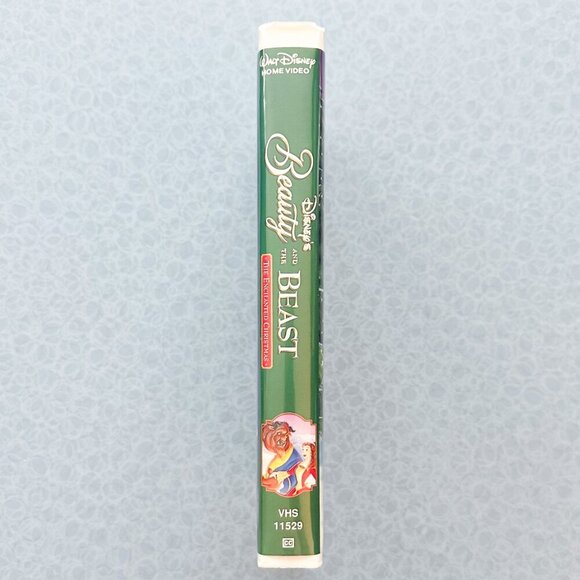 Beauty & The Beast Enchanted Christmas VHS w/ Inserts | Disney | 90s Holiday - Picture 5 of 9